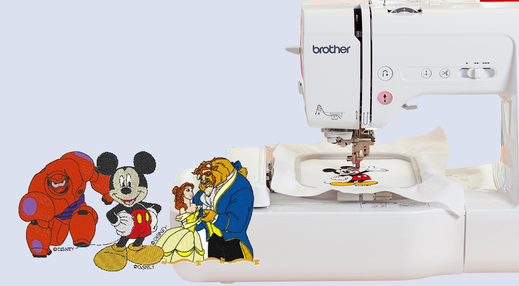 Brother, 1750D, Sewing-Embroidery Combo Machine